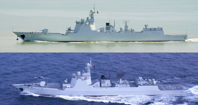 Max版正式亮相中国海军下一代驱逐舰何时亮相？马德里竞技携手K8央视首次公开！052D型Pro(图21)
