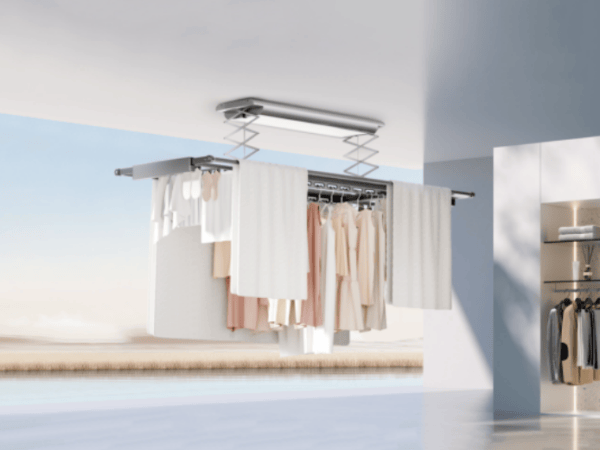 衣体验——衣被同晒才是真爱智能晾衣架：盼盼重新定义晾(图2)