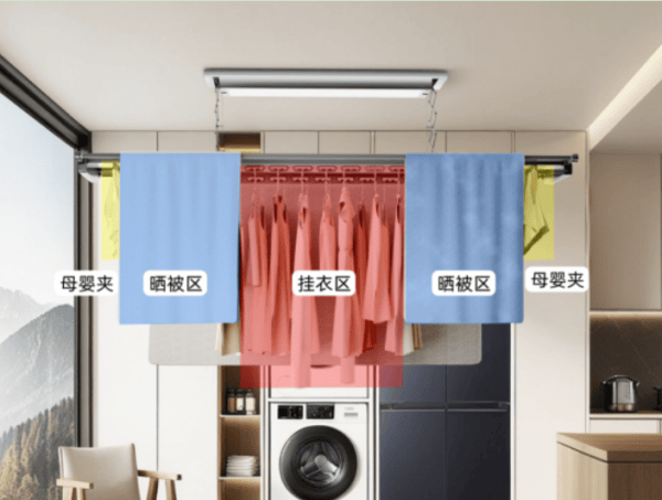 衣体验——衣被同晒才是真爱智能晾衣架：盼盼重新定义晾(图5)